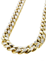 14K Gold Chain - Hollow
Diamond Cut Miami Cuban Link
Chain