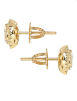 Mens Stud Diamond Earrings
0.95 Carats 14K Yellow Gold
