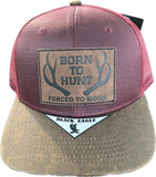 Born To Hunt Leather Trucker